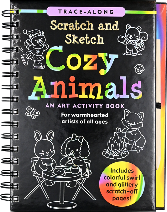 Scratch & Sketch Cozy Animals