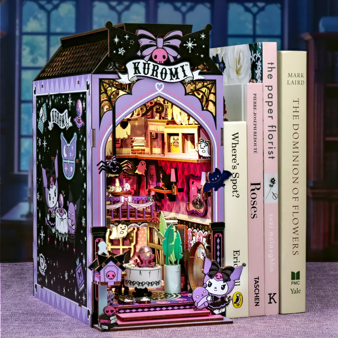 DIY Booknook: Kuromi Spooky House