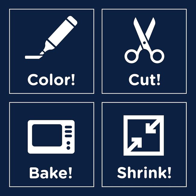 Shrinky Dinks Crystal Clear Sheets