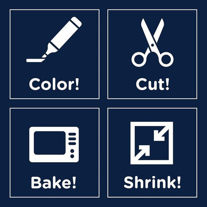 Shrinky Dinks Crystal Clear Sheets