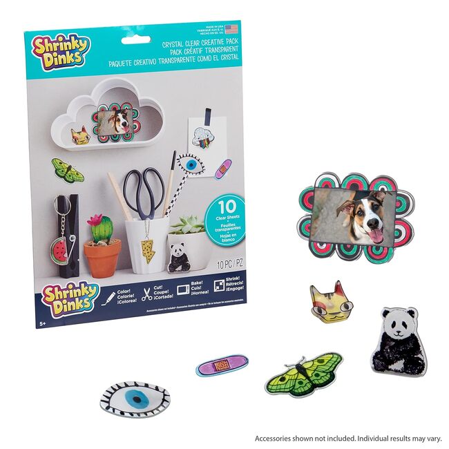 Shrinky Dinks Crystal Clear Sheets