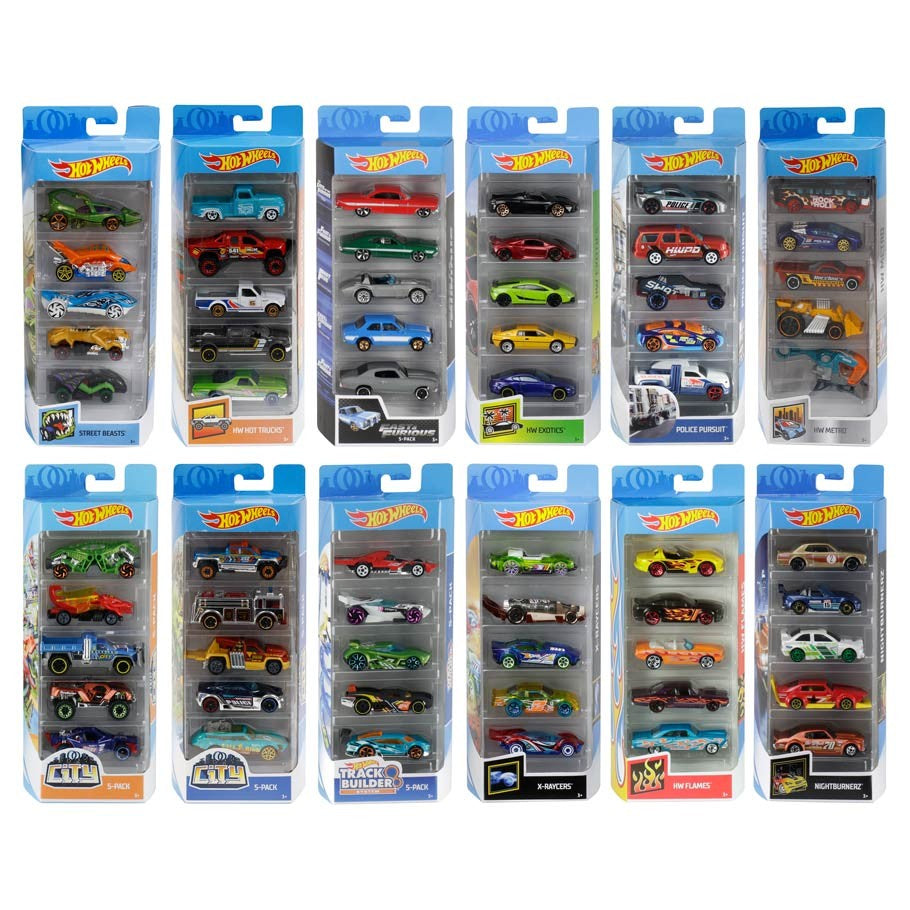 Hot Wheels 5 Pack