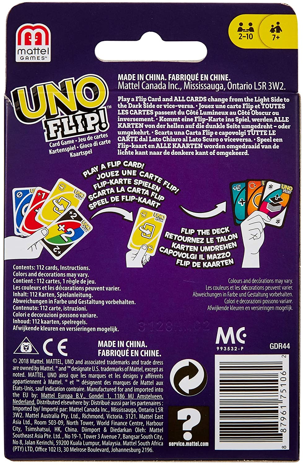 Uno Flip Card Game