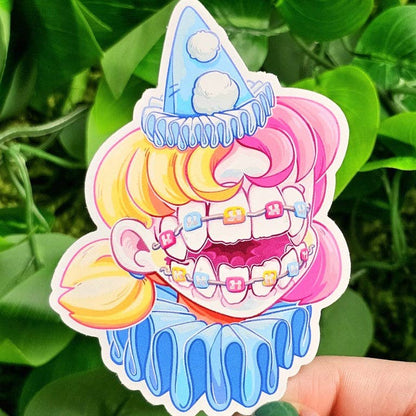 Teeth Girls Stickers
