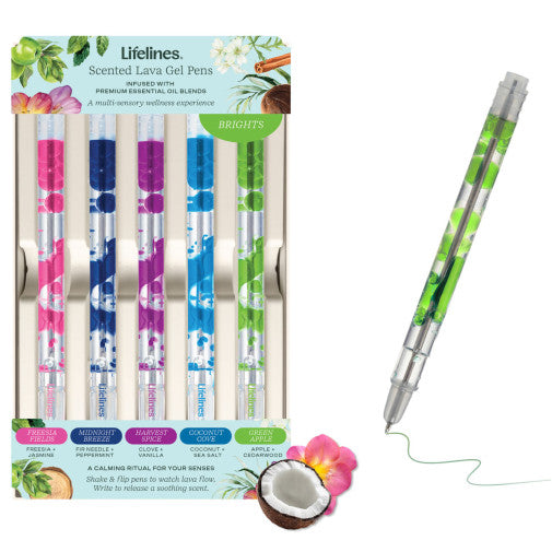 Scented Lava Pen 5 Pack Brights