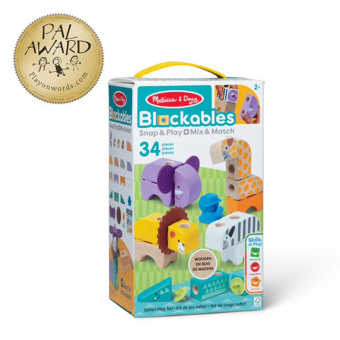 Blockables Safari Play Set