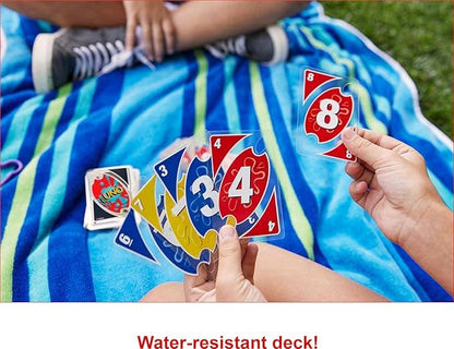 Uno Splash - Waterproof Travel Edition Card Game