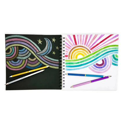 Black and White Paper Sketchbook Snifty