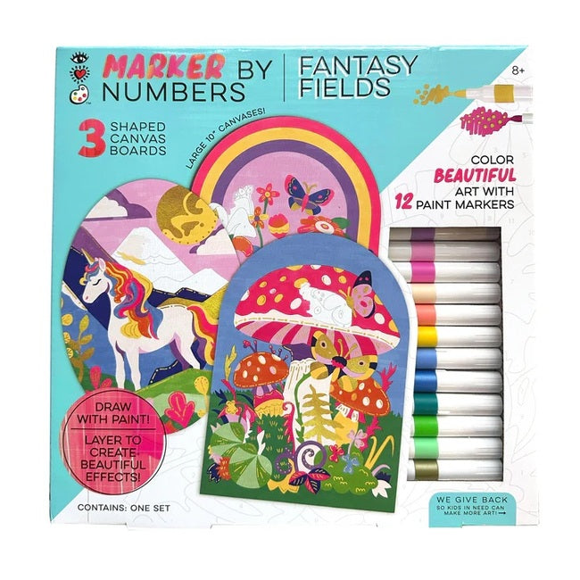 Marker by Numbers Fantasy Fields