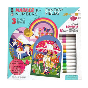 Marker by Numbers Fantasy Fields