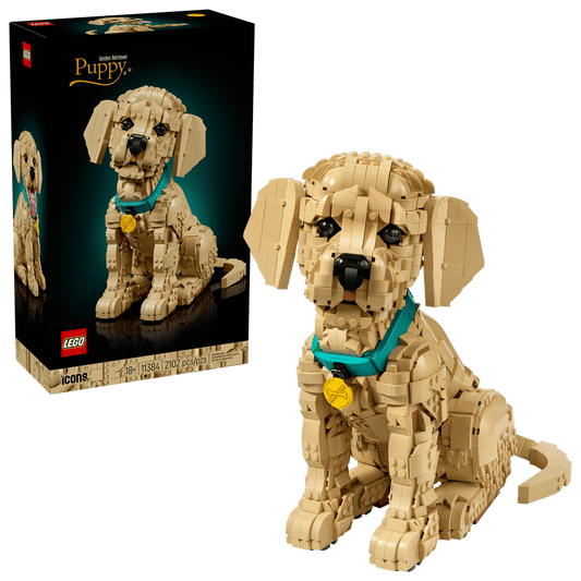 LEGO Icons Golden Retreiver Puppy