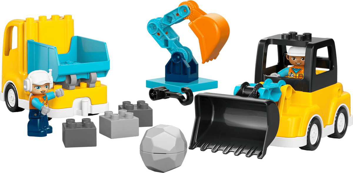 LEGO 3 IN 1 CONSTRUCTION VEHICLES DUPLO
