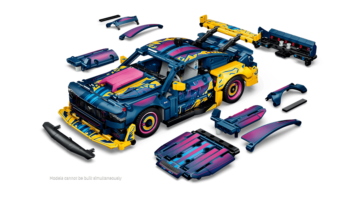 LEGO Custom Garage Ford Mustang GT