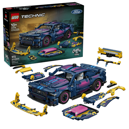 LEGO Custom Garage Ford Mustang GT