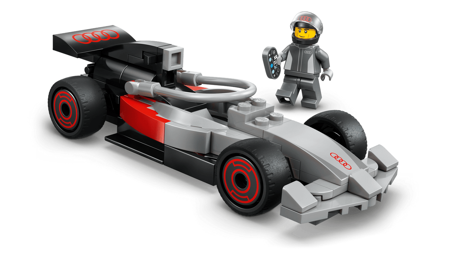 F1 Display Truck with Audi Race Car Lego City
