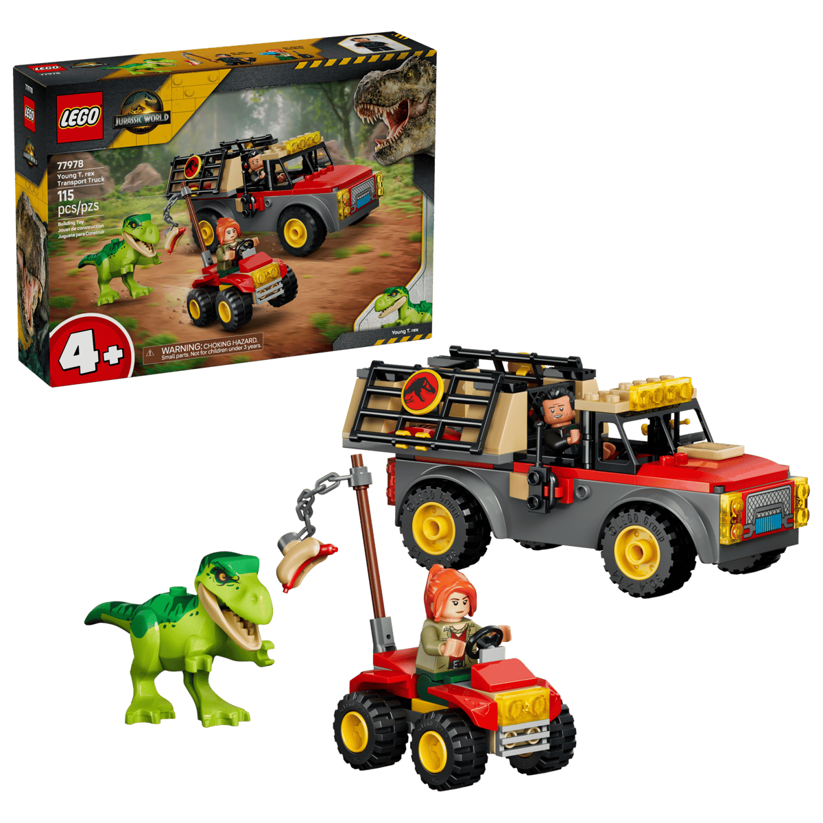 LEGO Jurassic World™ Young T. rex Transport Truck