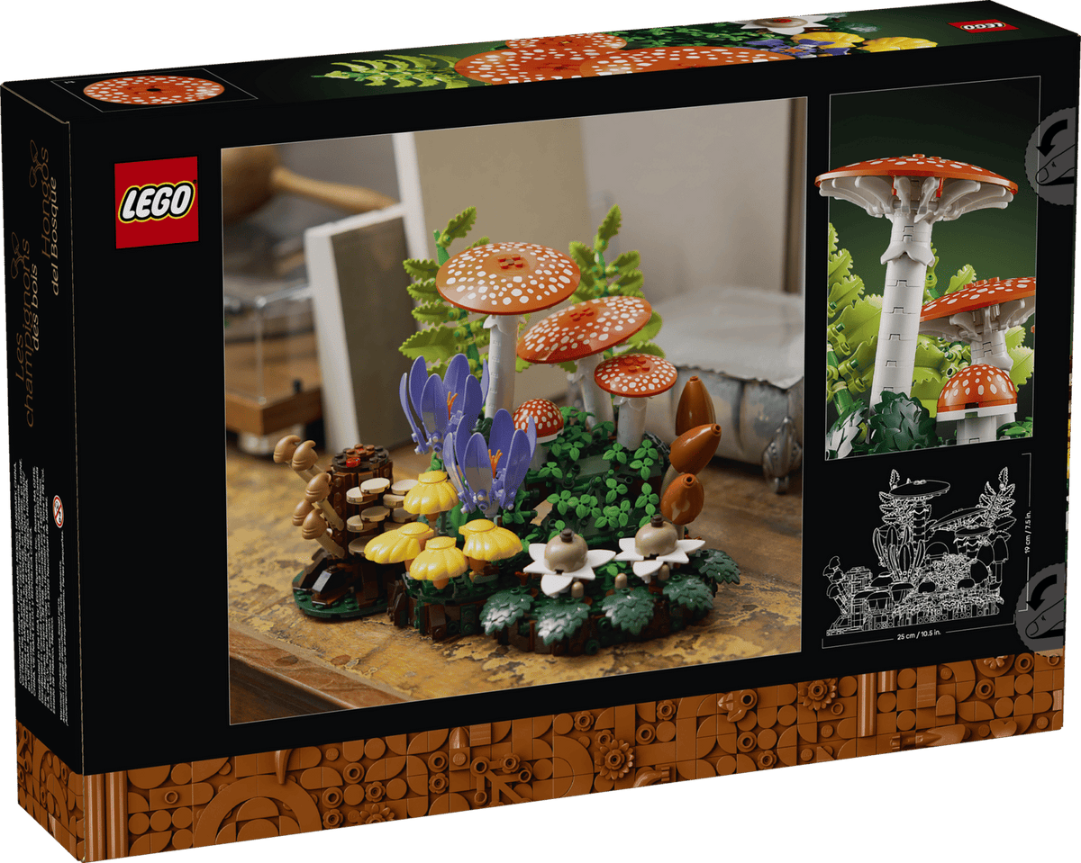 LEGO Woodland Mushrooms