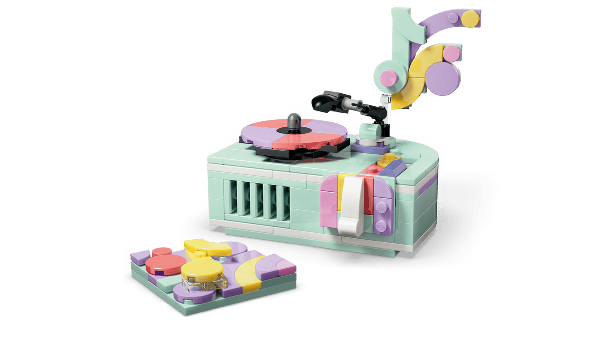 LEGO 3 in 1 Music Decor Piano With Cat