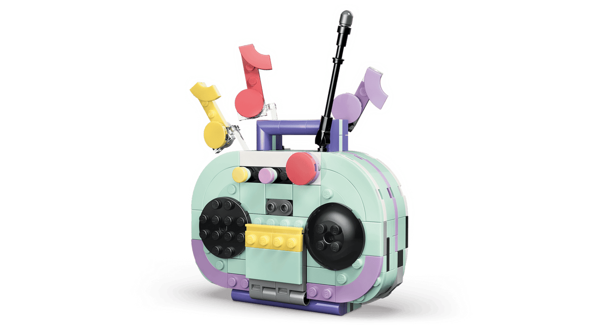 LEGO 3 in 1 Music Decor Piano With Cat