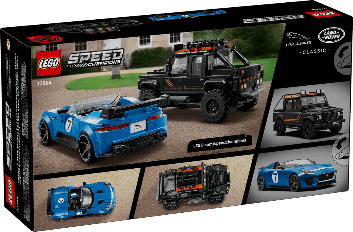 LEGO Jaguar Project 7 & Land Rover Defender