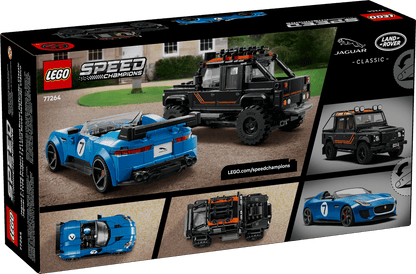 LEGO Jaguar Project 7 & Land Rover Defender