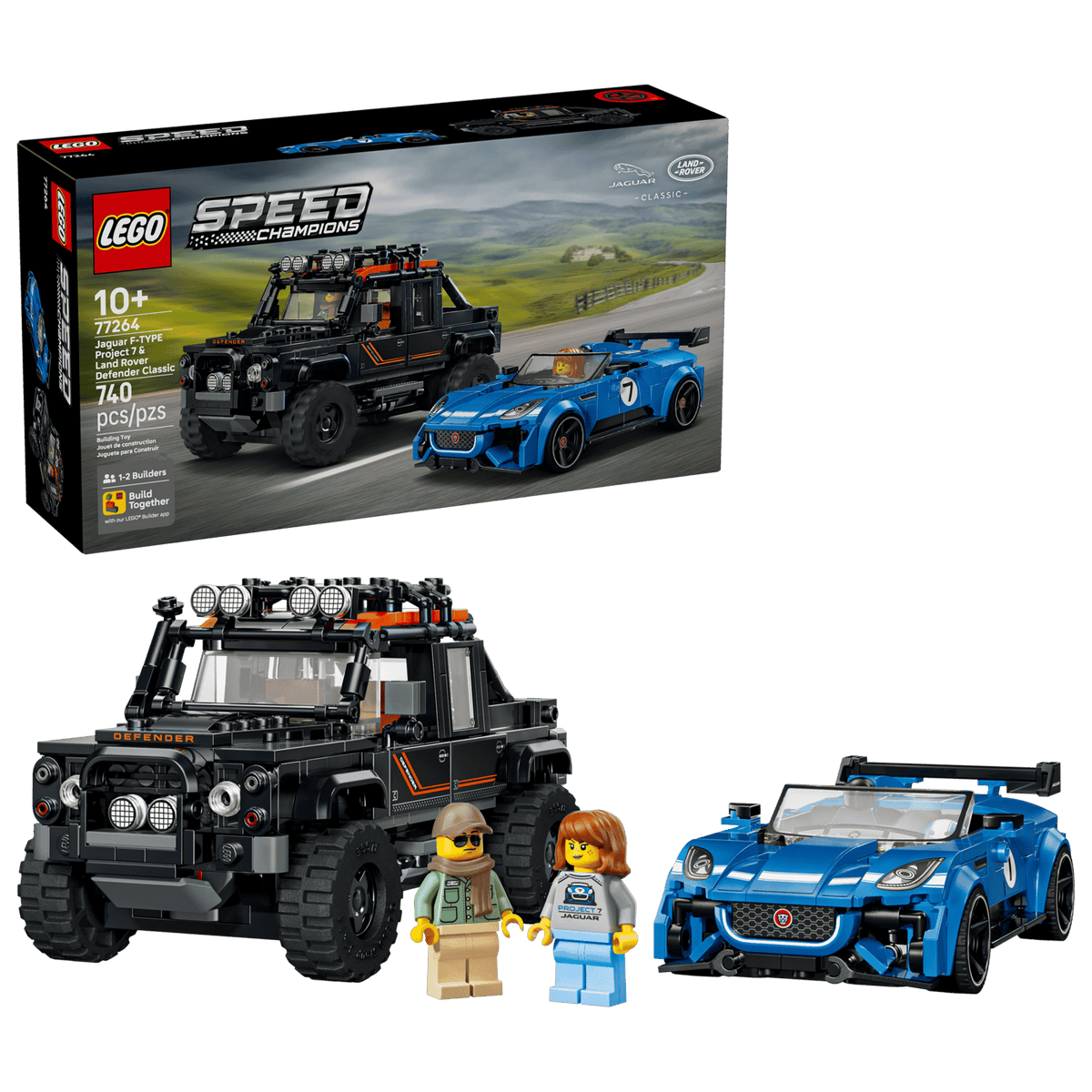 LEGO Jaguar Project 7 & Land Rover Defender