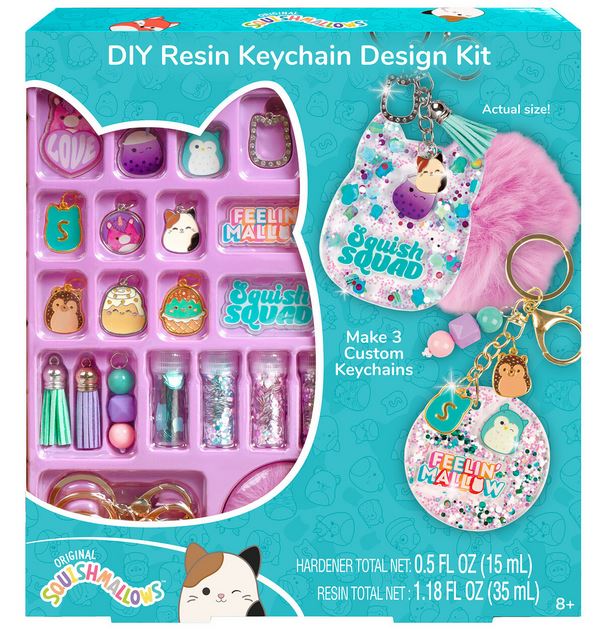 Squishmallow Resin Bag Charm