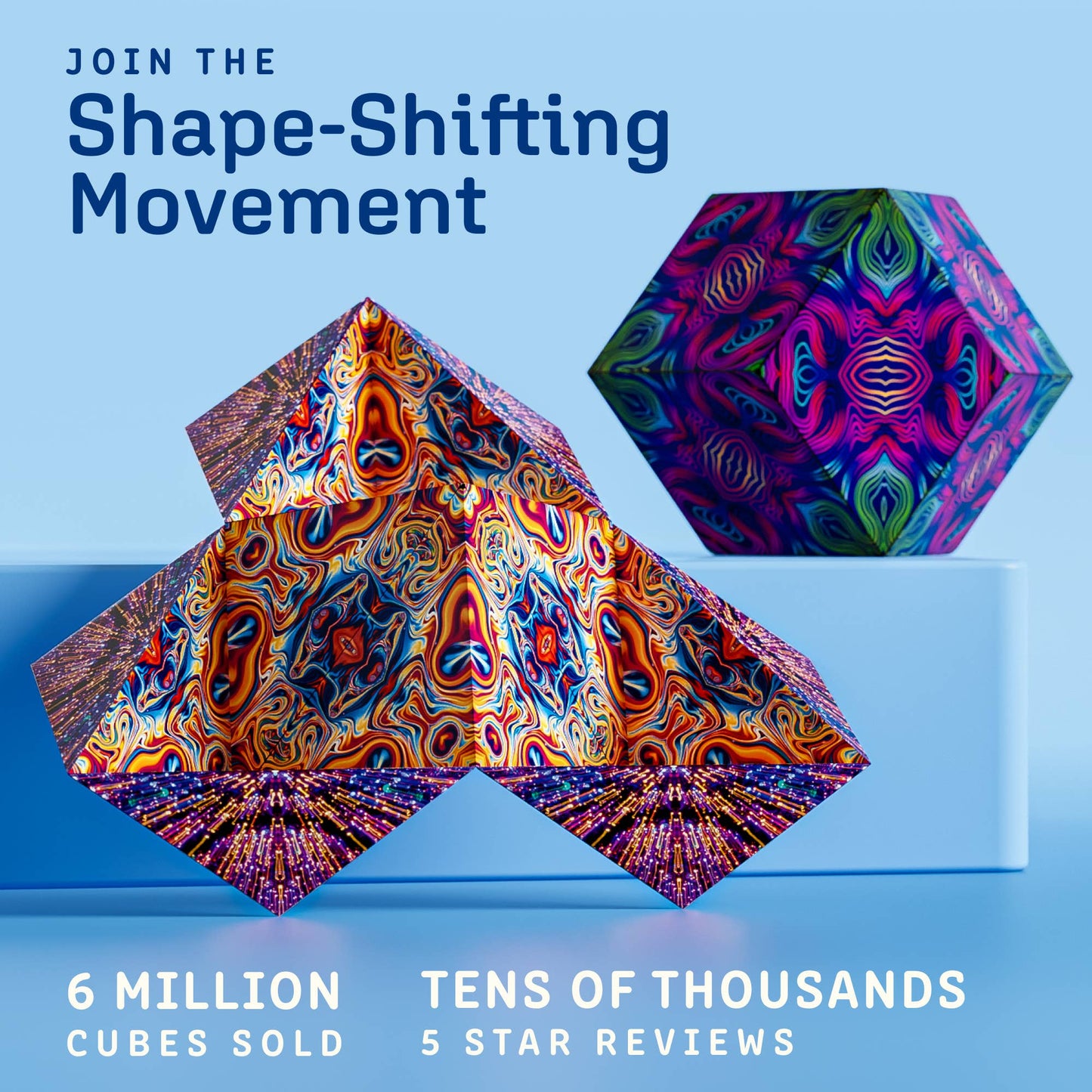 Shashibo The Chameleon Magnetic Puzzle Cube STEM STEAM MESH