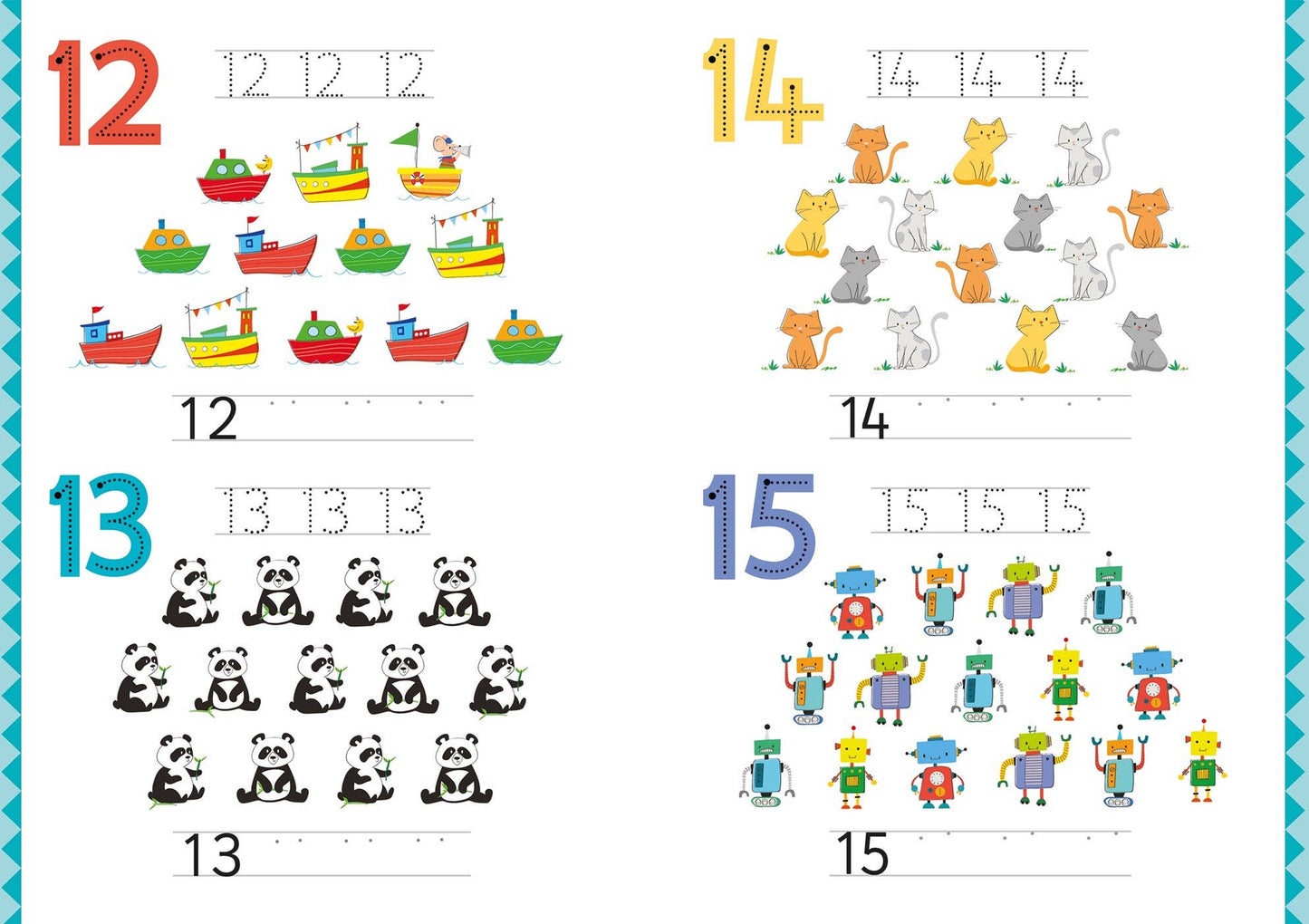 Little Wipe-Clean Numbers: Usborne