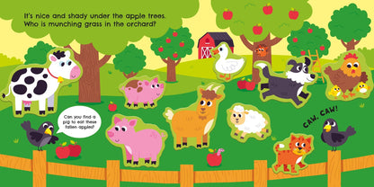 Farm Animals Magnet Book : Usborne