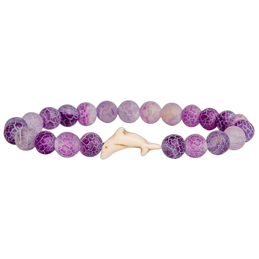 Dolphin Coral Reef Violet Odyssey Fahlo