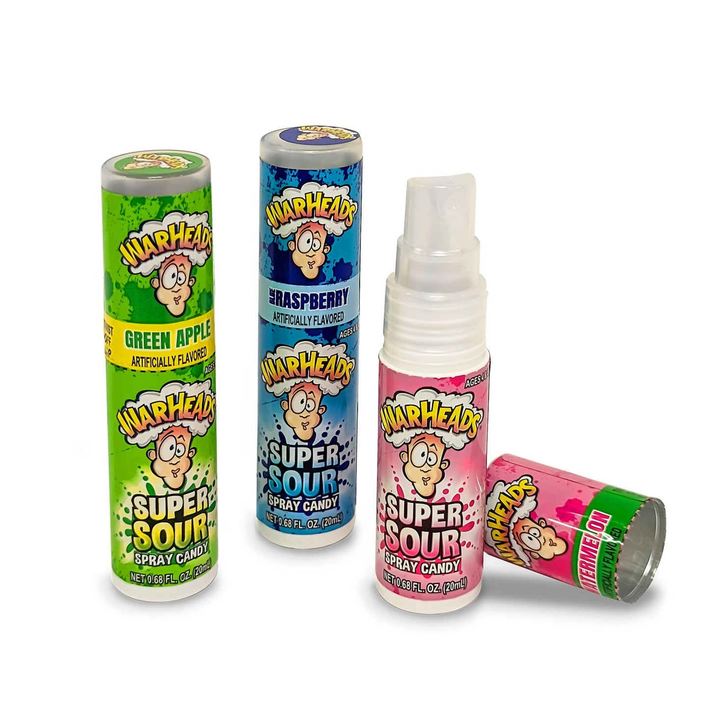 Warheads Super Sour Spray Candy, Assorted Flavors