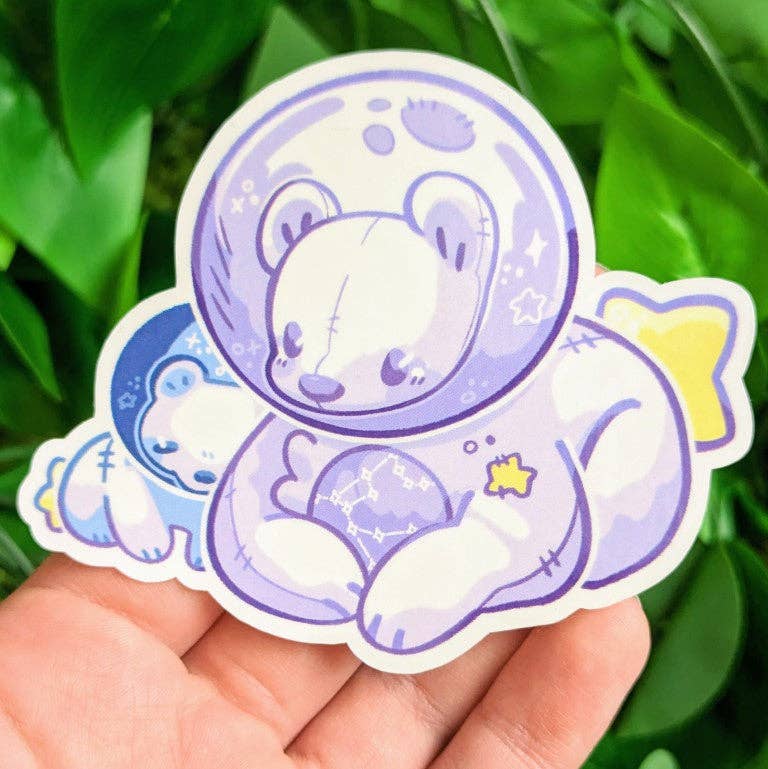 Moon Bear Stickers: Mama Bear