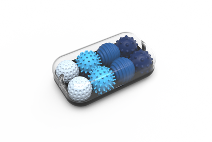Silicone Magnetic Fidget Balls: Emerald / 4 Pack