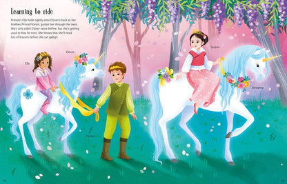 Sticker Dolly Dressing Unicorn Princesses