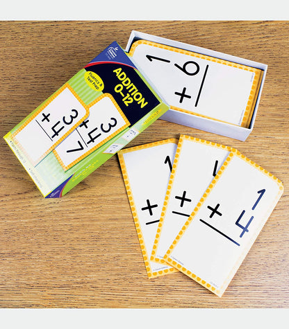 Addition Flashcards 0-12