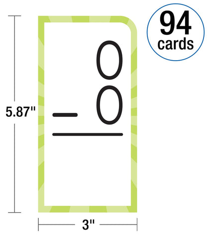 Subtraction Flashcards 0-12