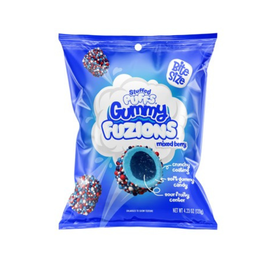 Stuffed Puffs Gummy Fuzions Mixed Berry 4.23oz, 8ct
