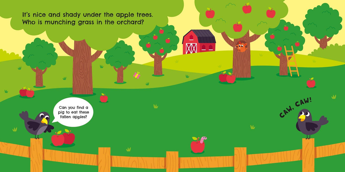 Farm Animals Magnet Book : Usborne