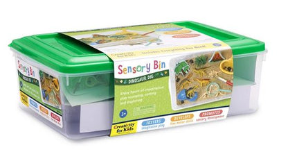 Sensory Bin Dinosaur Dig