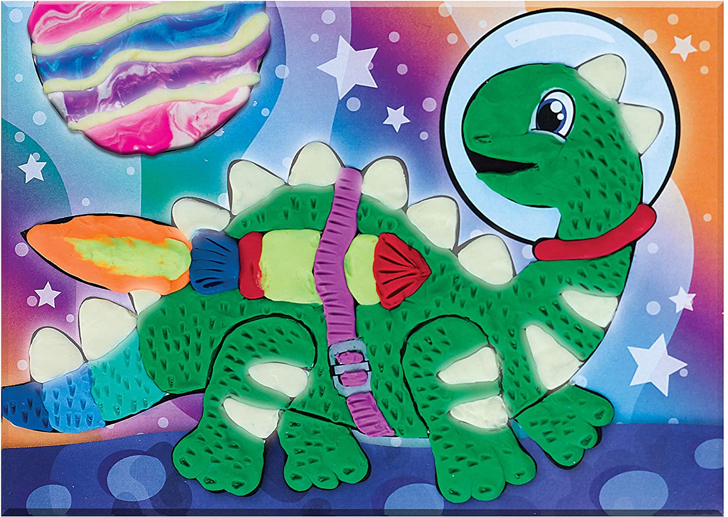 Coloring Clay Pet Space