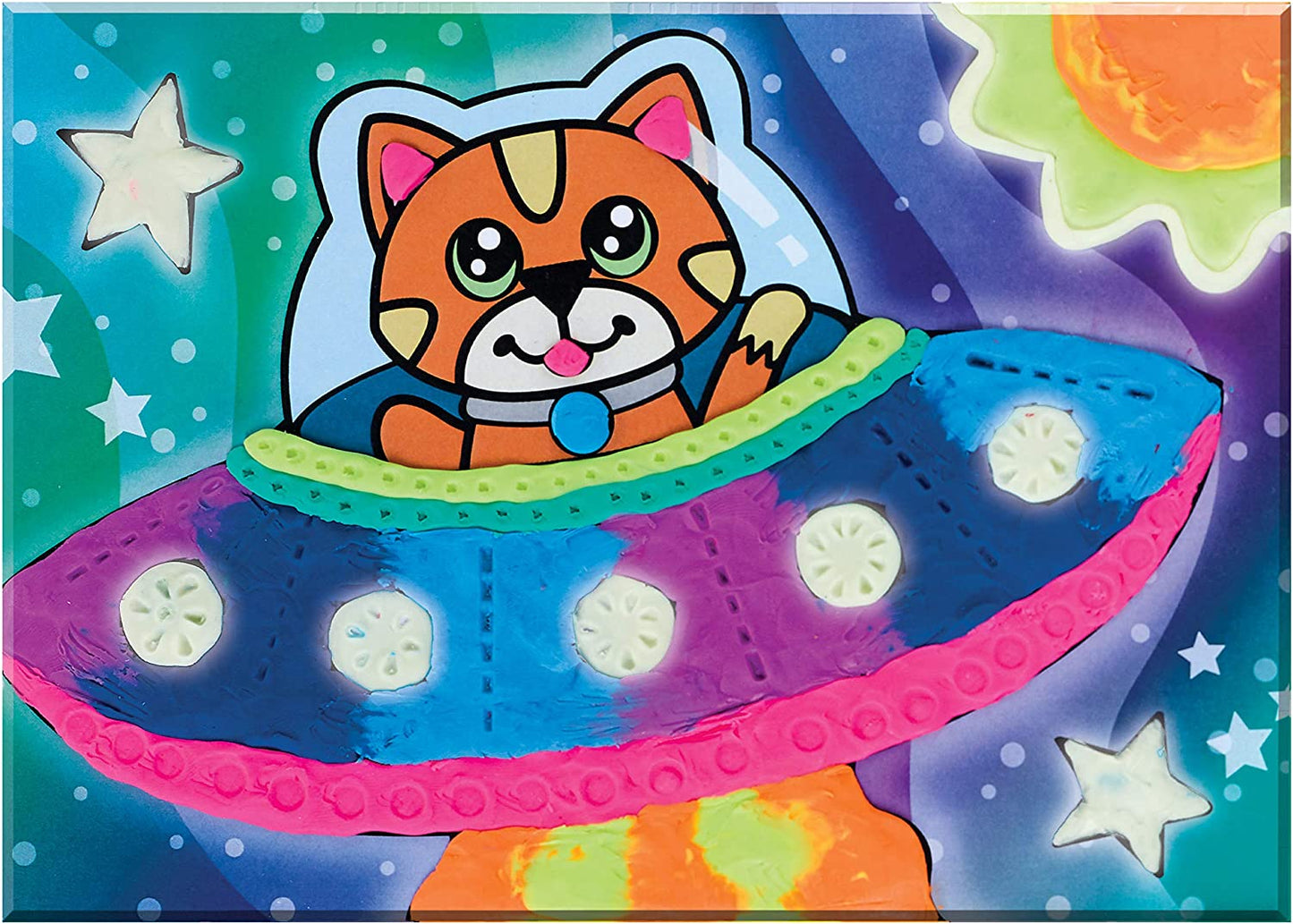 Coloring Clay Pet Space