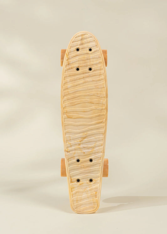 Kids Pintail Cruiser Skateboard - Grapefruit Marble
