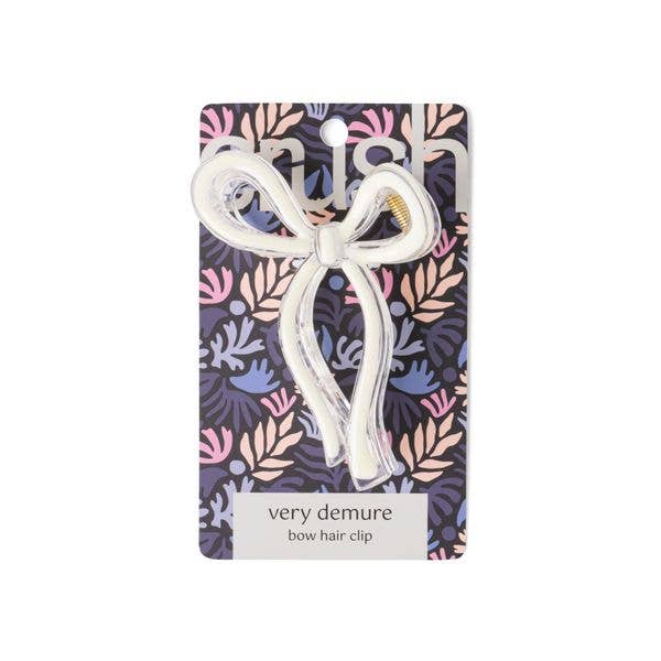 Crush Very Demure Bow Hair Clip