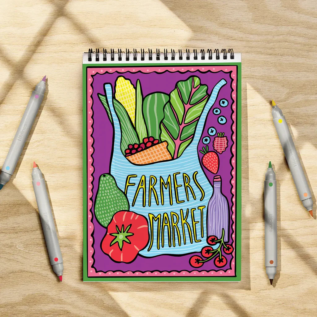 FlowArt: Hidden Patterns, Foodie Fun Lifelines