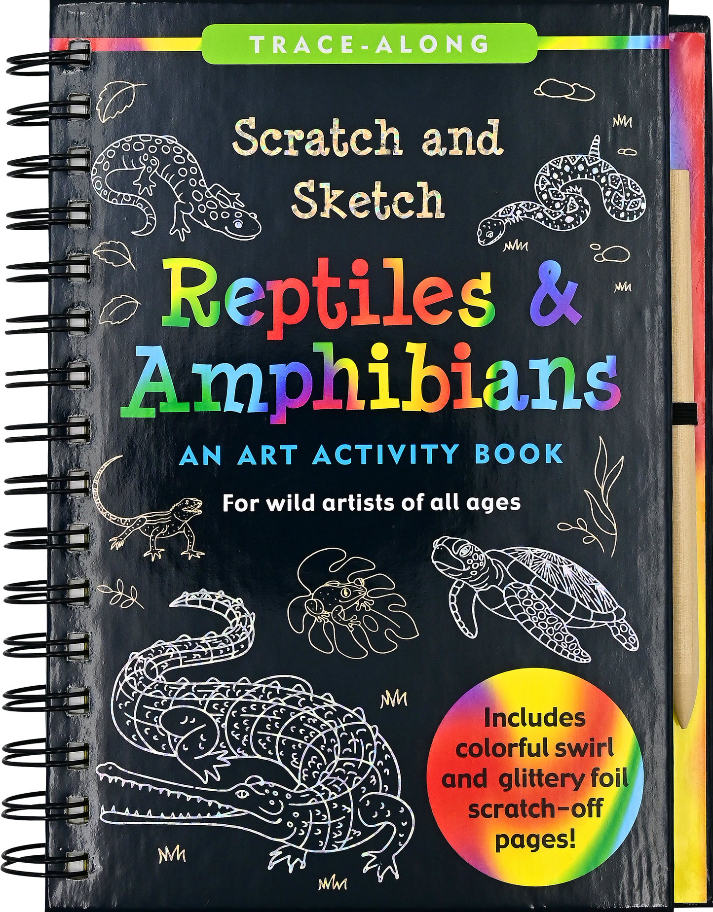 Reptiles & Amphibians Scratch and Sketch