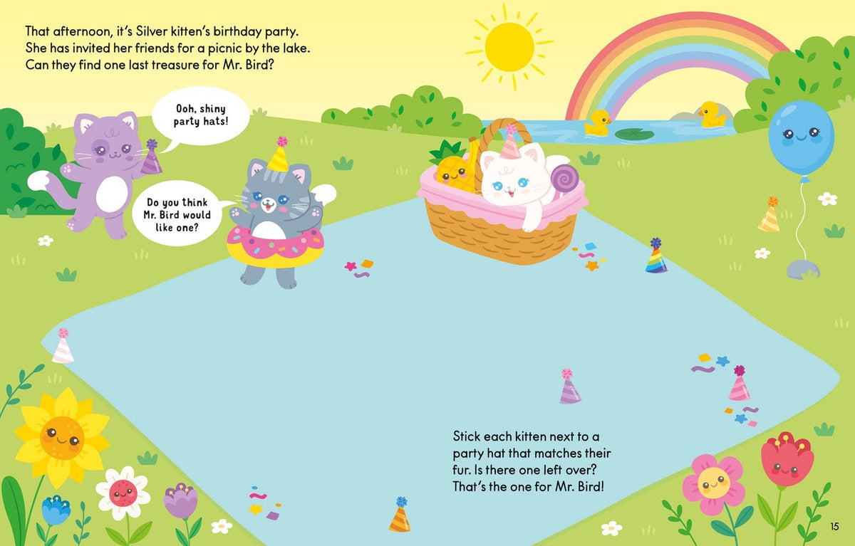 Cute Stickers Kittens: Usborne