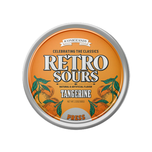 Retro Sours Tangerine, 2.12oz Tin, 8ct