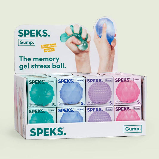 Gump Memory Gel Stress Ball Surface Display