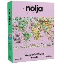 Wonderful World 100 Pc Puzzle